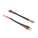 Rca Female To 2 Pair Banana (4Mm Banana) Plugs Adapter, 12Awg Speaker Audio Ca