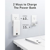Portable Charger With Built In Cables 10000Mah, Power Bank For Iphone With Wall Plug, Travel Essential Fast Charging Usb C Slim External Battery Pack For Iphone16/15/14, Samsung, Ipad, Etc