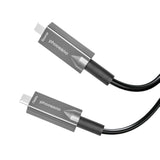 Usb Type C To C Full Features Extension Cable 4K Active Optical Usb 10Gbps 33Ft Backward Usb2.0&Usb 1.1,Pd60W,Compatible With Camera Printer,Scanner,Game Controller,Meeting & Conference Room