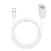 10Ft Long Type C Extension Cable, Usb C Male To Female Extender Cord Compatible With Ring Pan-Tilt Indoor Cam (2024 Release)? Mag-Safe Charger? Iphone16 /15 (White, 10Ft)