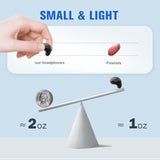 Invisible Smallest Mini Earbuds Wireless Bluetooth Ear Buds For Small Ears Canals, Discreet Low Profile Spy Earpiece Wireless Tiny Micro Hidden Earbuds With Microphone Small Headphones For Work-Beige