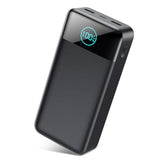 Portable Charger 50800Mah Power Bank,25W Pd Qc 4.0 Usb C Fast Charging External Battery Pack,3 Output Lcd Display Portable Cellphone Charger Compatible With Iphone 16/15/14/13/12,Samsung, Android Etc