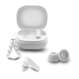 Replacement Memory Foam Eartips For Soundcore By Anker P20I/P30I/Life P3I/ Life P2 Mini/A20I True Wireless Earbuds, Comfort Fit (3 Pairs, S/M/L, White/Gray)