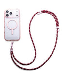 ZAGG Crossbody Lanyard for Phone Cases with Lanyard Attach Points Adjustable Durable Nylon Strap with Tear-Proof Tab Comfortable Hands-Free Carry,