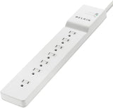 7 Outlet Commercial Power Strip Surge Protector with 6 ft Cord and 2160 Joules