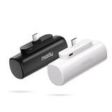 2-Pack 5000Mah Mini Portable Charger With Built-In Type C Connector, 5V 2.4A Usb-C Output Fast Charging Small Power Bank, Compact Battery Pack Compatible With Iphone 17/16/15 Galaxy S24/S22 Ipad