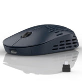 Bluetooth Wireless Mouse, Dual Mode Rechargeable Silent Computer Mice With 2.4
