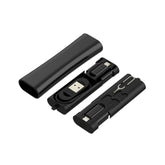 60W Usb C Charging Cable Travel Adapter Kit Set Storage Box Organizer(5 In 1)For Apple Iphone Micro Usb Data Transfer Lightning 27W Fast Charger Power Android Compatible For Samsung Sim Micro Sd Slot