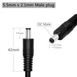 USB Power Charger Cable Cord for MelodySusie Portable UV LED Nail Lamp Nail Dryer DR-601C/Art04 Replacement Power Cord
