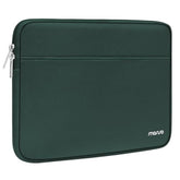 MOSISO Laptop Case 13-14 inch, 13.3 inch Laptop Sleeve Bag Compatible with MacBook Air 13.6/Pro 13/Pro 14, HP Dell ASUS Lenovo Notebook, Neoprene Carrying Case with Horizontal Pocket, Emerald Green