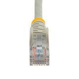 Cat5E Patch Cable With Snagless Rj45 Connectors - 50 Ft, Gray (45Patch50Gr),Gr