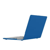 Incase Textured Hardshell D3 Horizontal Brush - MacBook Air 13 inch Case - 2022, 2021, 2020, 2019, 2018, M1 - MacBook Case, Laptop Cover, Protective Hard Shell, Scratch Resistant - Boutique Blue