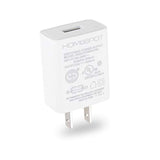 HomeSpot UL Certified USB Wall Charger 5V1A Plug in-Door Power AC Adapter Travel Office Home Use - 1 Pack White