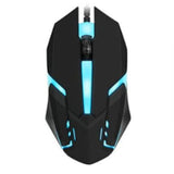 Computer Mouse With Colorful Rgb Backlight?16,000 Dpi, 4 Programmable Buttons,Colorful Rgb Backlight Ergonomic Design For Pc, Laptop, Desktop, Gamers (Black)
