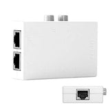 Utp Stp 2 In 1 Out 2 Ports Rj45 Lan Cat Network Switch Selector Internal External Networking Switcher Splitter Box