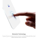 ZAGG InvisibleShield Fusion with D3O for Samsung Galaxy Flexible Hybrid Screen Protection (GS22 ULTRA-), clear