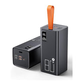 Power Bank 80000Mah Portable Charger High Capacity, 30W Fast Charging Battery Pack Pd&Qc 3.0, Usb-C 5 Outputs 2 Inputs & Led Display Powerbank Compatible With Iphone,Samsung For Camping Travel Outdoor