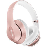 Wireless Headphones Over Ear 65H Playtime Hifi Stereo Headset With Microphone