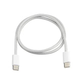 2ft USB C Cable, 60W Fast Charging, Nylon Braided USB C to USB C Cable for Switch, Galaxy, Pixel, iPad Pro