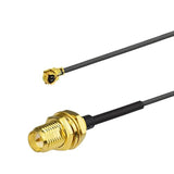 Rp-Sma Pigtail 12Inch Rp Sma Female Cable For Wireless Routers Mini Pcie Cards Network Pci Wifi External Antenna Mod Tmobile Gateway 5-Pack