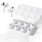 4 Pairs Replacement Ear Tips For Airpods Pro/Airpods Pro 2 With Noise Reduction Hole, Non-Slip Soft Silicone Airpods Pro Replacement Ear Tips With Portable Storage Box (Xs/S/M/L)