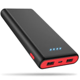 Portable Charger Power Bank 25,800Mah, 5V/3A Usb C In&Out Fast Phone Charging With Intelligent Smart Ic,3 Usb Port External Cell Phone Battery Pack Compatible With 16 15 14,Galaxy,Android Etc