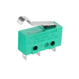 2Pcs Kw4-3Z-3 5A/250Vac Simulated R-Lever Type Micro Switches