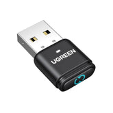 UGREEN Bluetooth 5.3 Adapter & Undetectable Mouse Jiggler, USB Bluetooth Dongle for Computer Laptop, USB Mouse Mover with Switch Button, 2 Jiggle Modes, Plug and Play