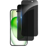 2 Pack For Iphone 15 Privacy Screen Protector,Anti Spy Tempered Glass, Anti-Scratch,Case Friendly ?Easy Install?