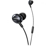PHILIPS Pro Wired Earbuds, in Ear Headphones with Mic Powerful Bass, Hi-Res Au