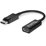 Active Displayport To Hdmi Adapter, Uni-Directional, Driverless, Adapts Any Full-Sized Dp Port To Enable Connecting A Hdmi Cable And Display Up To 4K 3840X2160 @60Hz