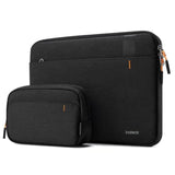 Inateck Shockproof Water-Resistant Laptop Bag with Accessory Bag, Compatible with 13-inch MacBook Air/Pro M4 M3 M2 M1 2016-2025, 13-inch iPad Pro/Air M4 M2 2024, Black