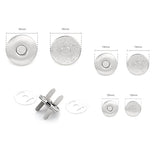 Thin Magnetic Snap Buttons Quality Strong Clasp For Purse Sewing Handb