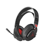 E-Gaming Level Headphone And Headset For Xbox, Ps5, Pc And Switch, 7.1 Surround Sound, Dual Eq & Noise Cancel, Lightweight, Low Latency, Over Ear Headphone (4-In-1 Connectivity) Black-Red
