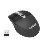 Wireless Mouse, 2.4G Usb Wireless Ergonomic Optical Mouse, With Nano Usb Receiver Silent Clicking Side Switch Buttons For Computer/Desktop/Pc/Laptop And Windows 11/10 Rechargeable Battery
