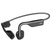Openmove - Open-Ear Bluetooth Sport Headphones, Bone Conduction Wireless Earphones, Sweatproof For Running And Workouts, With Sticker Pack, Grey