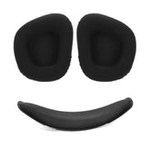 Void Earpads - Replacement Ear Pads Cover Cushions For Corsair Void Pro & Void Elite Gaming Headset, Ear Pads & Head Pad Set (Black Breathable Fabric)