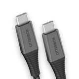 OtterBox Premium Pro Fast Charge USB-C to USB-C Cable, 2m - Haunted Hour (Black)
