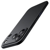 Slim Case For Iphone 17 Pro 6.3-Inch, Ultra-Thin Lightweight Minimalist Phone Cover With Camera Lens Protection, Matte Anti-Fingerprint Finish (Black)