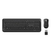 Incase Desktop 850 Keyboard & Mouse Combo – Designed by Microsoft –Wireless Connection, Precision Tracking, Wireless AES 128-Bit Encryption, Windows Shortcut Keys, Ambidextrous Design – Black