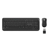 Incase Desktop 850 Keyboard & Mouse Combo – Designed by Microsoft –Wireless Connection, Precision Tracking, Wireless AES 128-Bit Encryption, Windows Shortcut Keys, Ambidextrous Design – Black