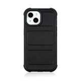 For Defender 14 Case With Belt Clip Holster - Heavy Duty Black Cover With Port Protection & Kickstand,Anti-Drop Rugged For Phone Case 14 Case Protective Black