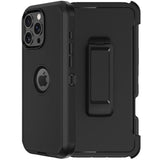 For Iphone 16 Pro Phone Case,Military Grade Drop Protection Cell Phone Cover With Belt Clip Holster Stand,Screen Protector X2 Rugged Shockproof Kickstand For Iphone 16 Pro Case 6.3β (Black)