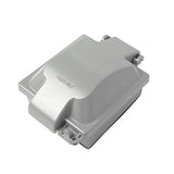 Legrand- Wiucast2 2 Gang Cast Weatherproof Box And Cover, Die-Cast Aluminum, For Decorator/Gfci Or Duplex Outlet, Gray (1 Count)