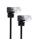 Xiwai Ultra Slim Cat6 Ethernet Cable RJ45 Down Angled 25cm UTP Network Cable P