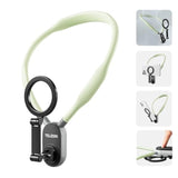 Magnetic Neck Mount For Phones, Cell Phone Holder Stand Hanging On Neck Pov/Vlog Selfie Hand Free Necklace Phone Strap Video Recording For Iphone 16 15 14 13 12 Seires Android Phones (Green)
