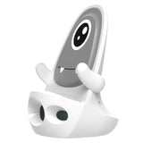 ANNSKIN Wireless Charger Mount 15W Cute Dinosaur Fast Charging Car Phone Holder Stand Silicone Anti-Slip Desk Stand Compatible with iPhone Samsung Android Smart Phones GPS Devices and More