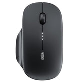 M1 Ii Wireless Mouse Bluetooth, 80G Tri-Mode (Bluetooth 5.0/4.0+Usb) Computer Mouse, Visible Battery Leval, Type-C Charging, For Windows/Pc/Mac/Tablet/Laptop - Black