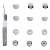 12X Replacement Earbud Tips Wireless Earbuds Accessories Eartips Earpad With 3-In-1 Cleaner Kit Compatible With Xinwld A97 Pro/Soundcore A20I/Tozo Crystal Pods/Samsung Galaxy Buds Pro R190