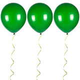 100Pcs Dark Green Balloons, 12 Inch Green Latex Party Balloons Helium